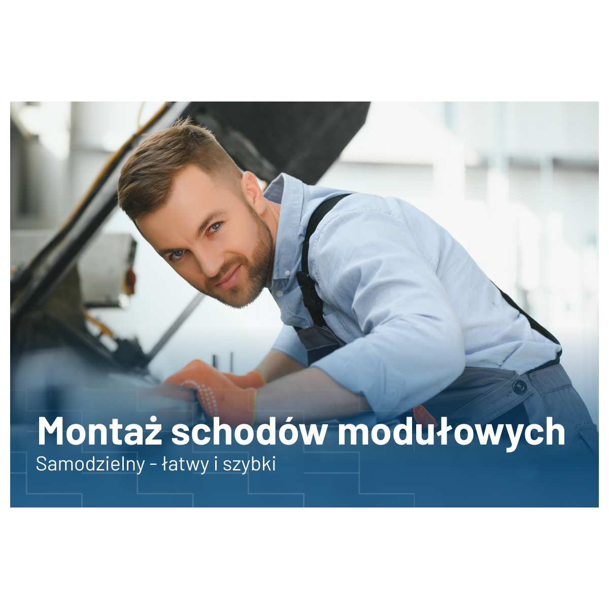 Schody - sklep internetowy schody modułowe - montaż bez barierek